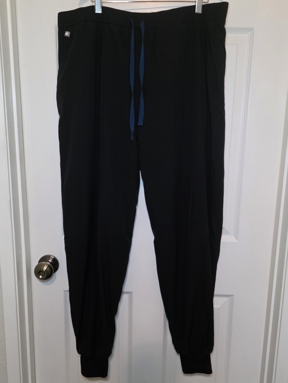 Figs Tansen Freex Lined Jogger Black Men’s Size XXL Scrub Pants